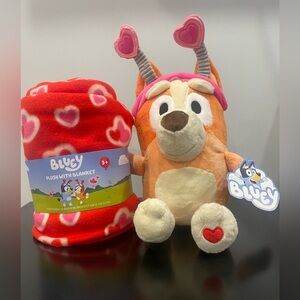 Bingo Plush with Blanket